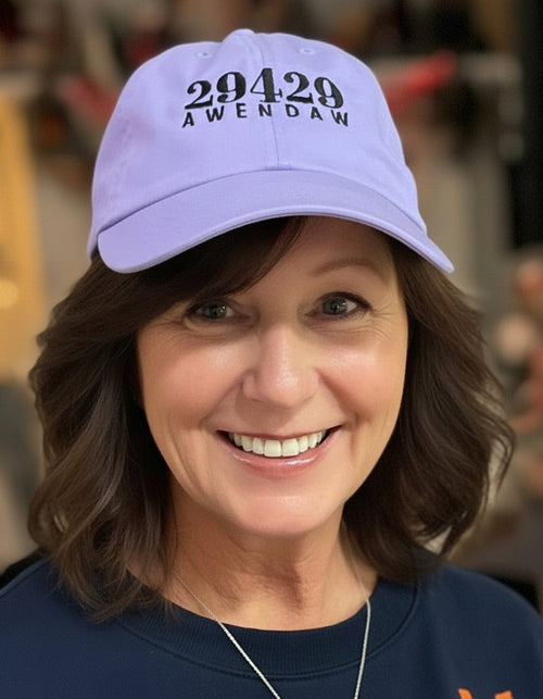 29429 awendaw in lavender dad hat