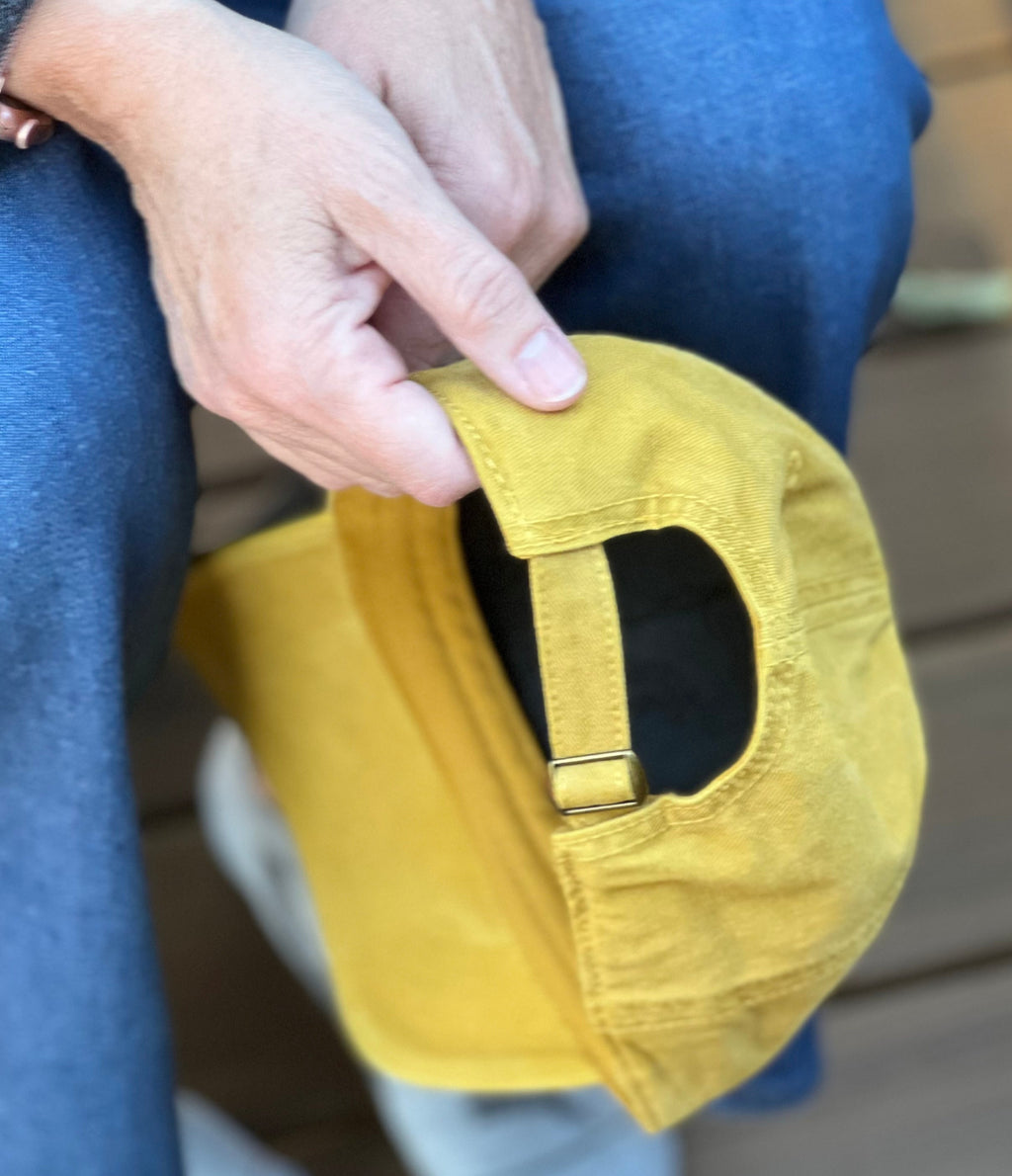 Fabric Strap Closure- Tuck-in With Metal Buckle detail