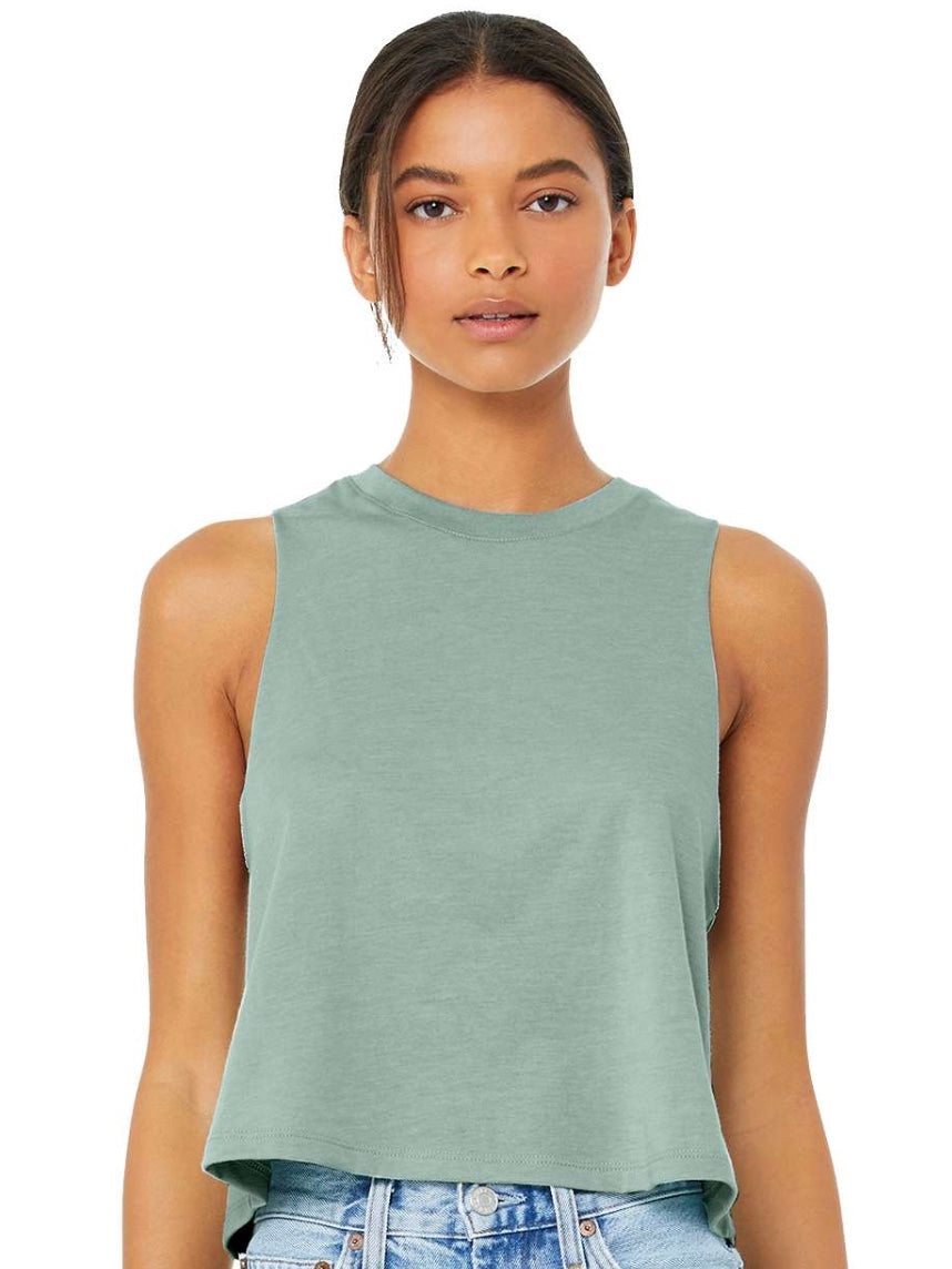 Women's Racerback Crop Tank