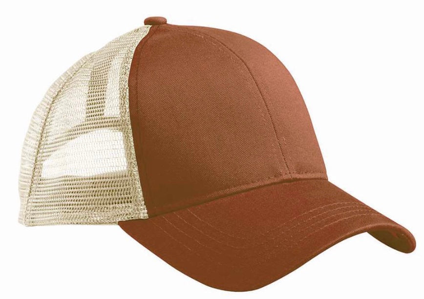 Doug on an Eco Trucker 6 Panel Hat