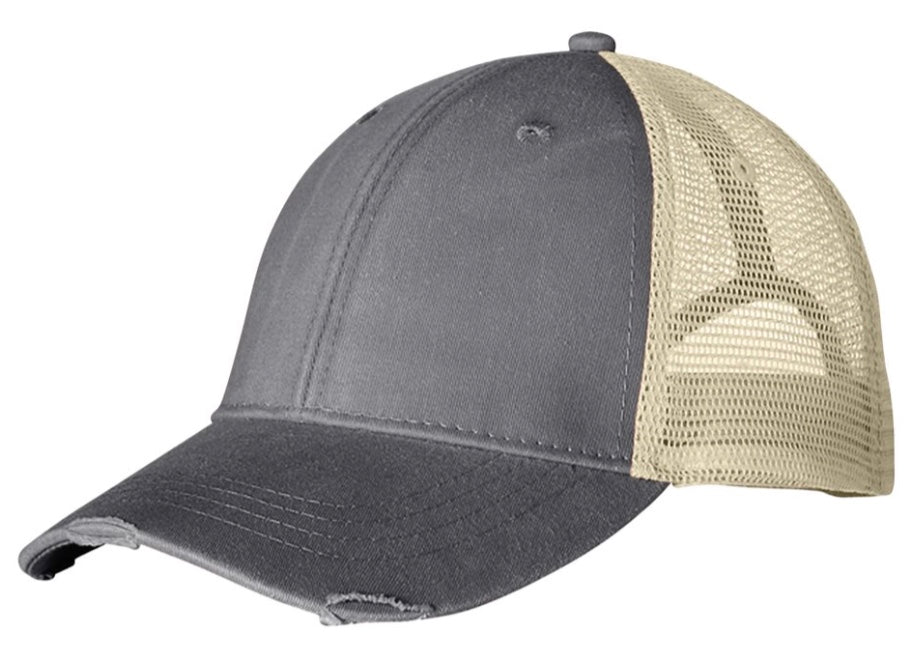 29466 Mount Pleasant Embroidered on Distressed Cap