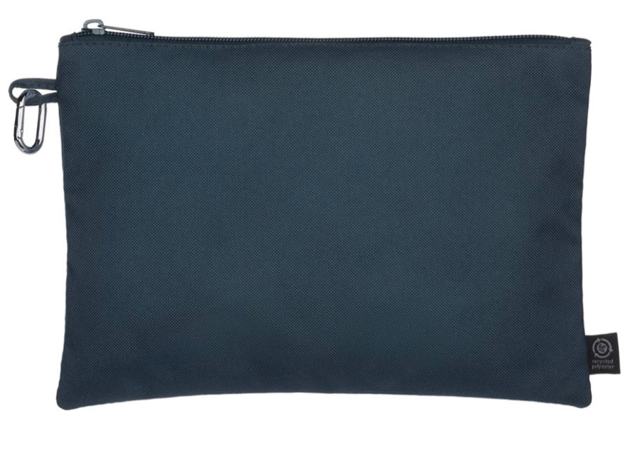 100% Recycled Go-Go Pouch With Carabiner