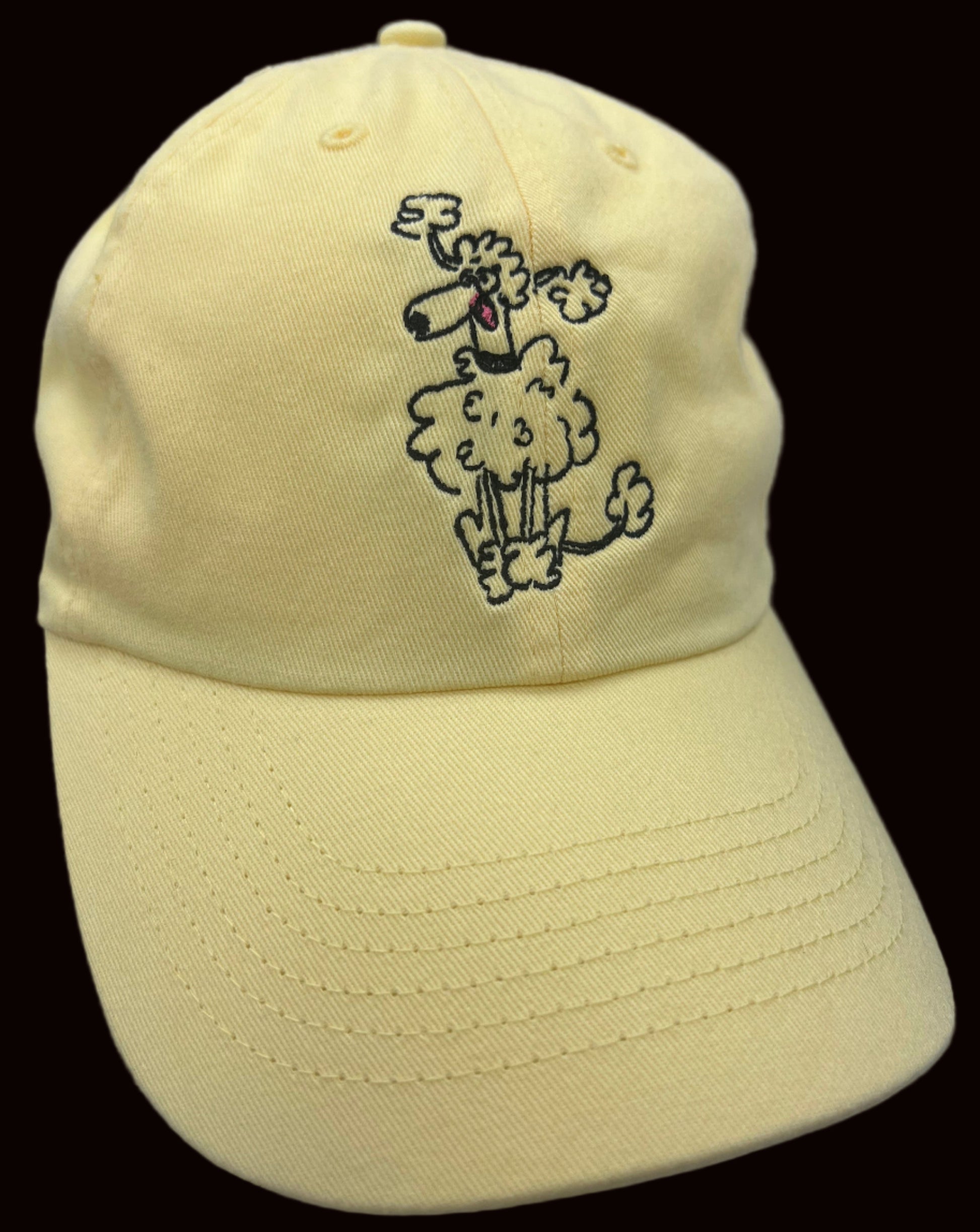Pajama on 6 Panel Bio-Washed Classic Dad Hat