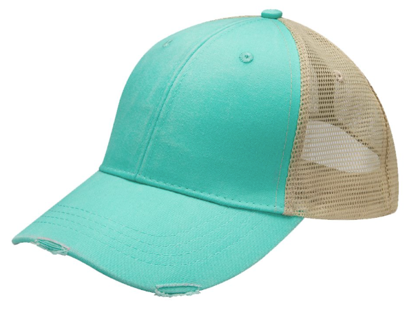 Duncan on Distressed Trucker Hat