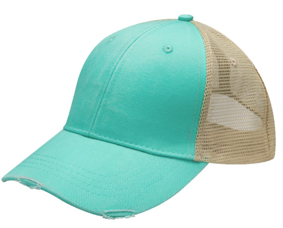 Big Deal on Distressed Trucker 6 Panel Hat