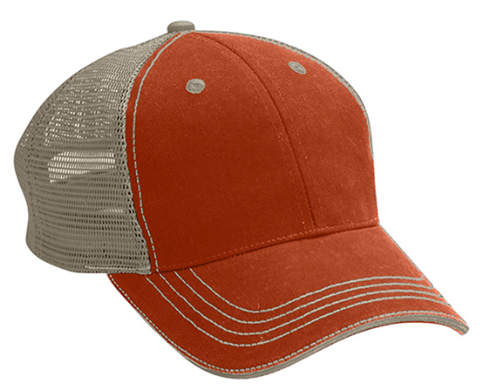 Bean on 6 Panel Sandwich Hat
