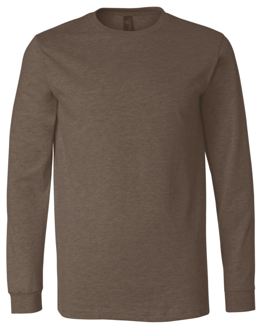 Ephesians 6:11 Long Sleeve Pre-Shrunk 'Heart on My Sleeve' Tee