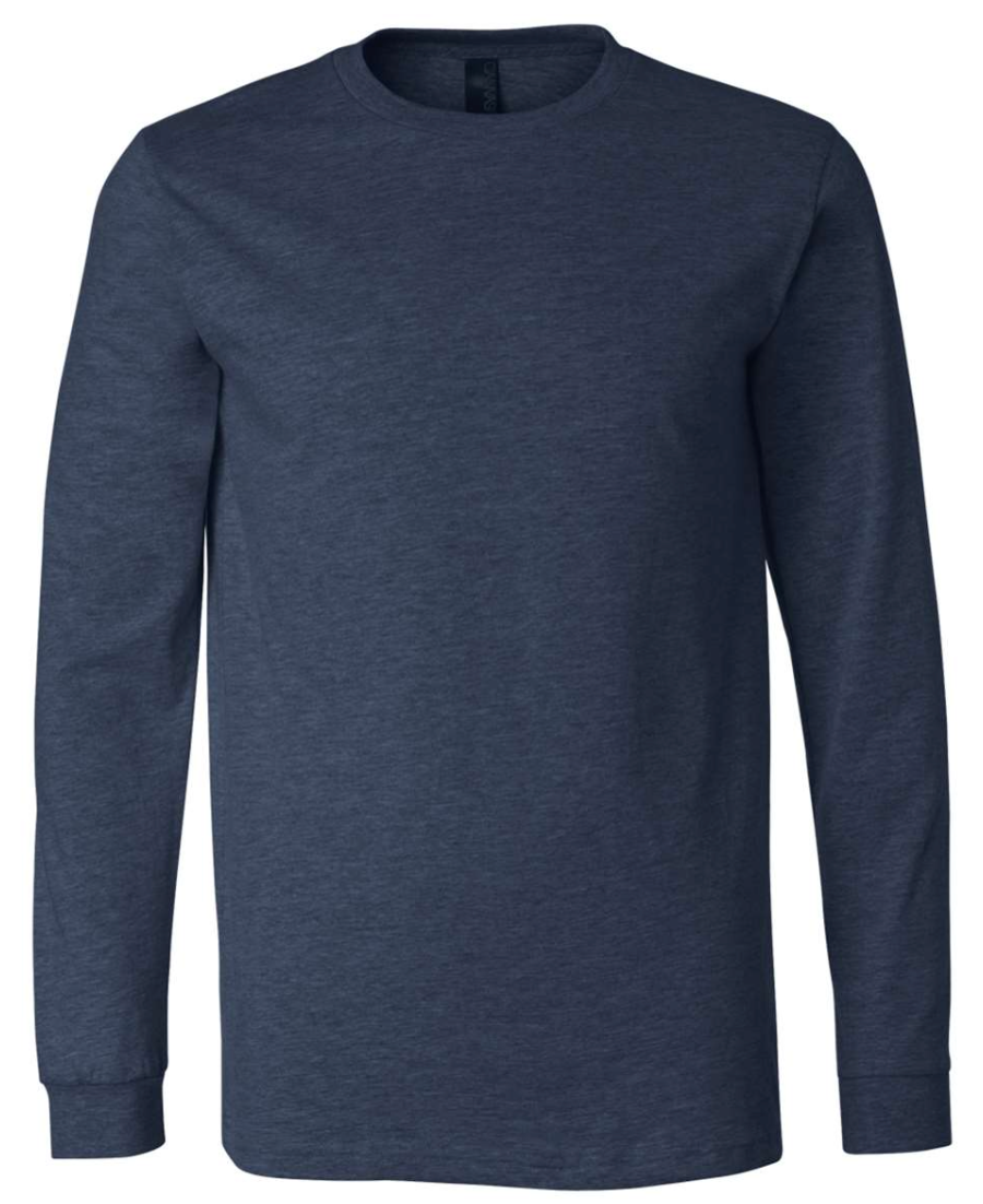 Psalm 119:105 on Long Sleeve Unisex Pre-Shrunk Tee