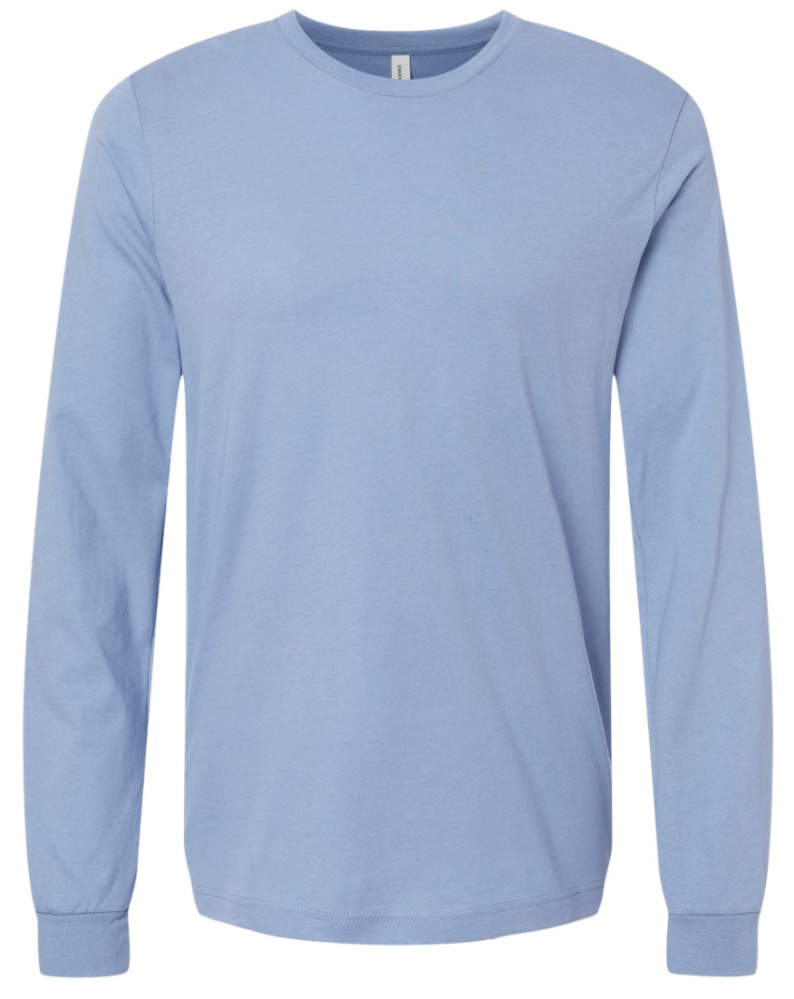 Ephesians 6:11 Long Sleeve Pre-Shrunk 'Heart on My Sleeve' Tee
