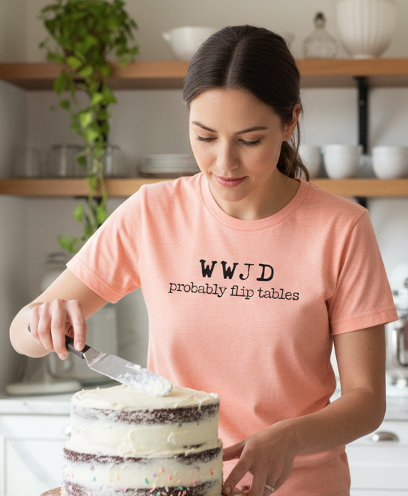 WWJD - Probably Flip Tables Tee