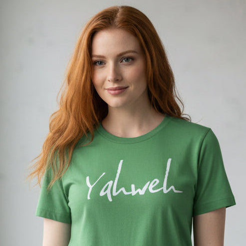 Yahweh tee in color leaf