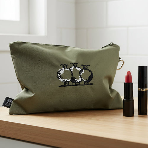 100% Recycled Go-Go Pouch With Carabiner