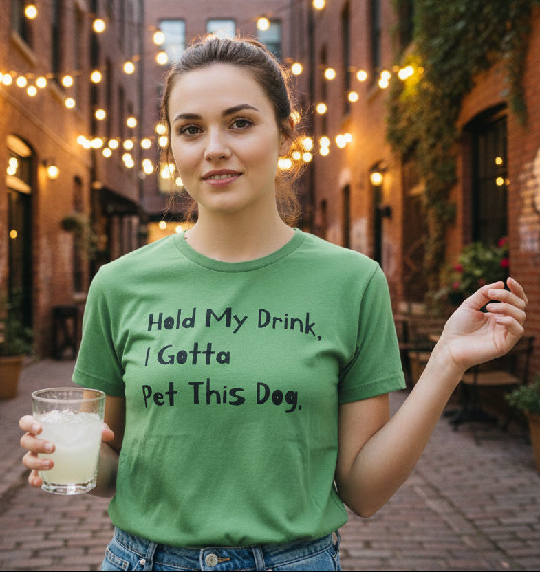 Hold My Drink Short Sleeve T-Shirt