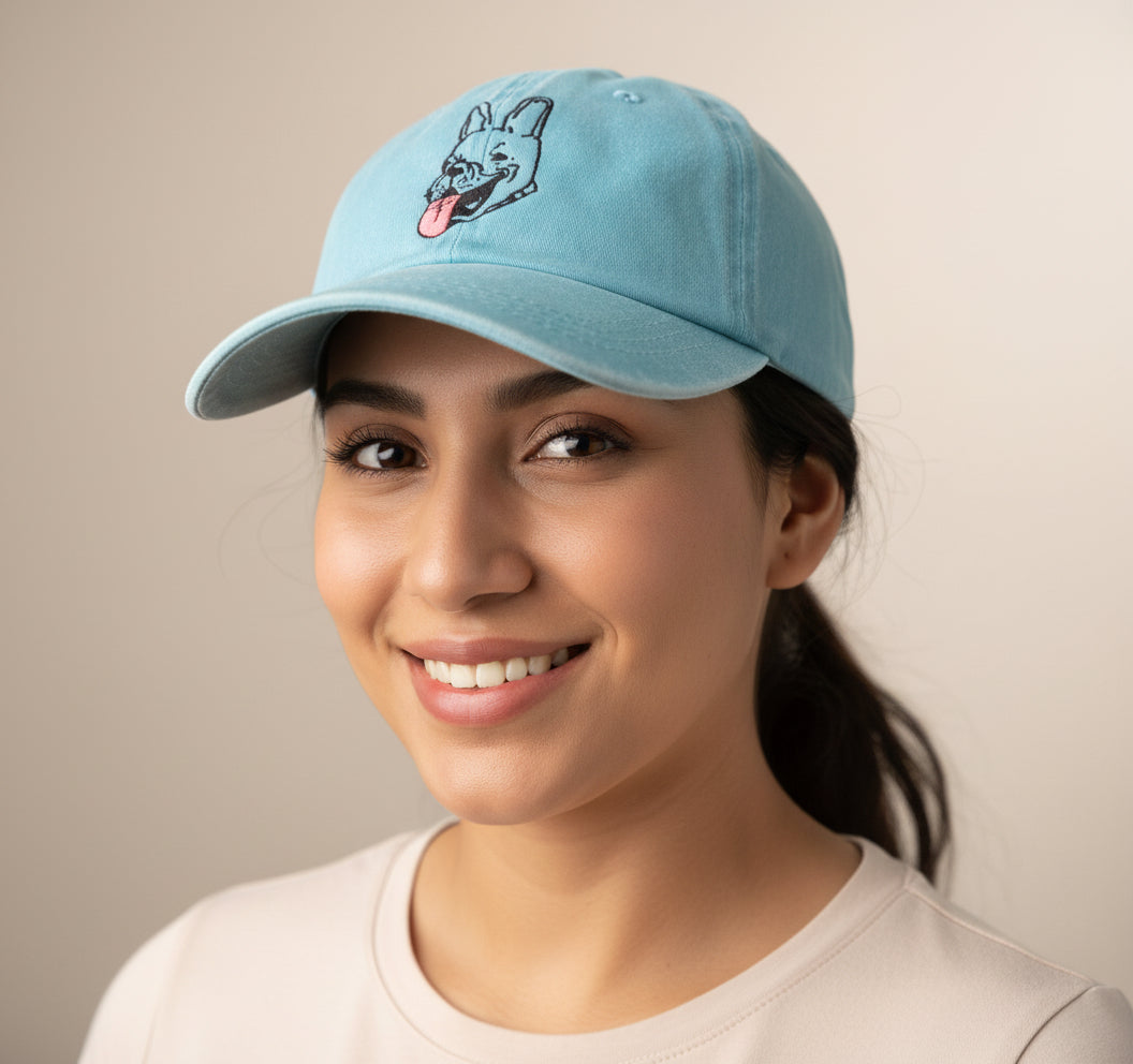 lego on columbia blue hat
