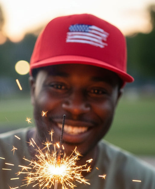 Old glory red hat 